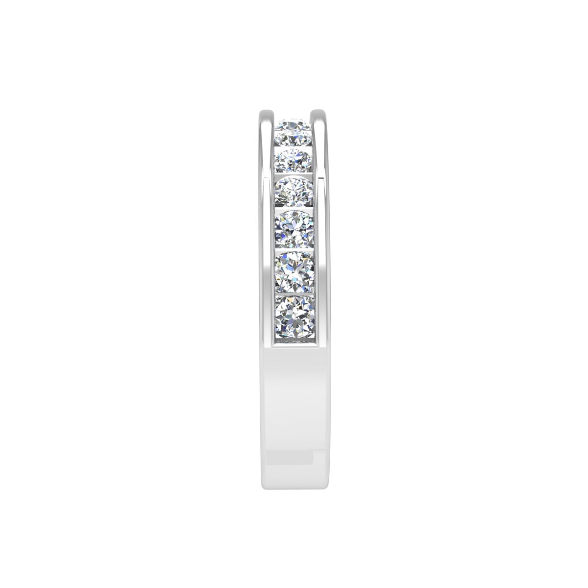 Half Eternity Lab Grown Diamond Ring